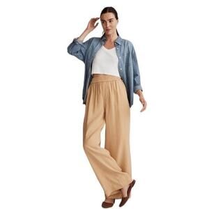 Madewell - NWT The Carley Wide-Leg Pant in Softdrape Sz M